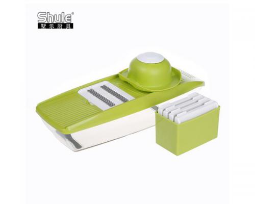 Manual 5 in 1 Plastic Mandolin Slicer