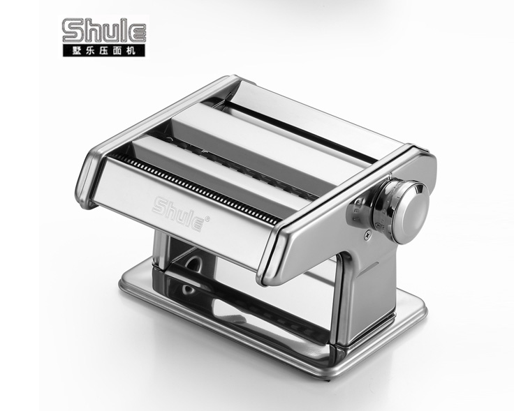 Shule Manual Pasta Maker, 7 Adjustable Thickness Settings, 150 Pasta  Machine Stainless Steel with Pasta Roller, Pasta Cutter