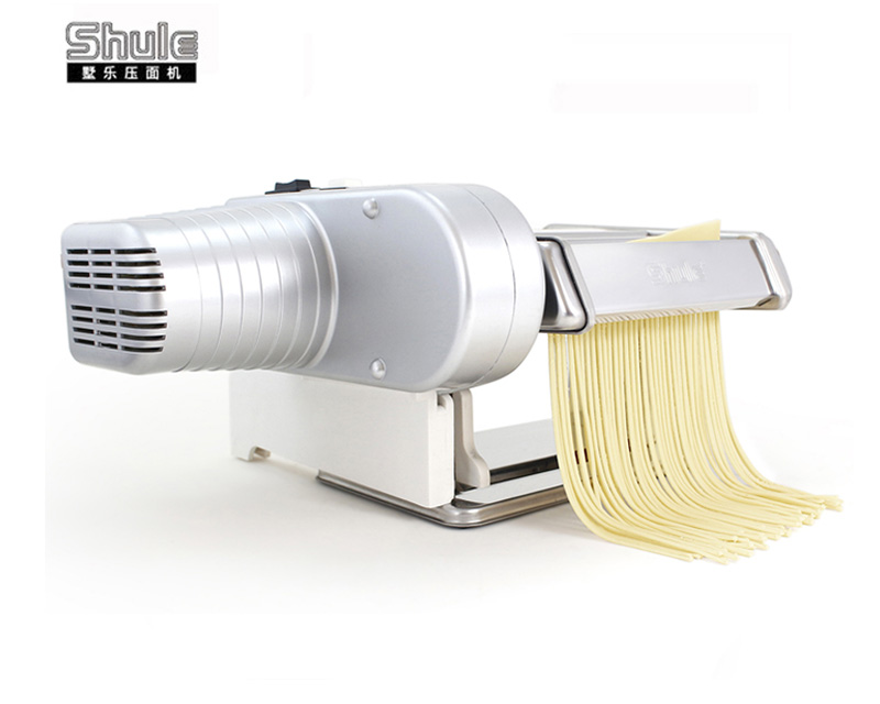 8541978596 Shule Electric Pasta Maker Machine with Motor Set Stainless  Steel Pasta Roller Machine Silver